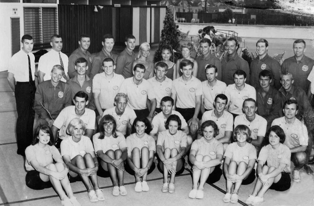 GC Pool Staff - 1969. How many of our class can you pick out? 