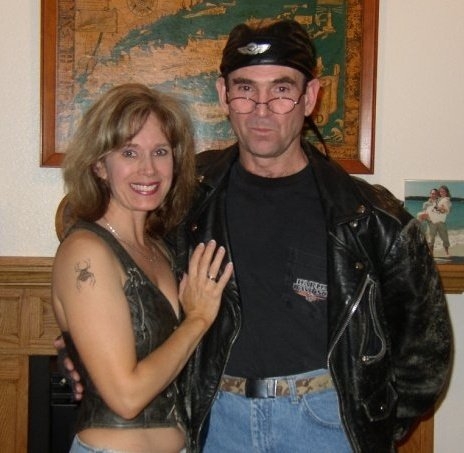 Bikers! Steve Vince & wife Kathy