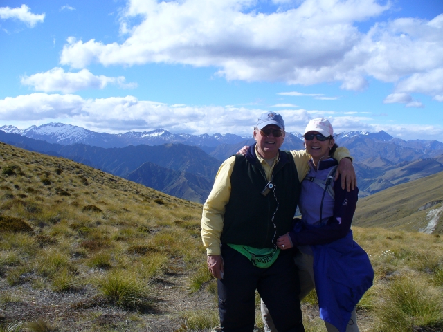 Tom & Karen Schenck enjoying New Zealand earlier this year